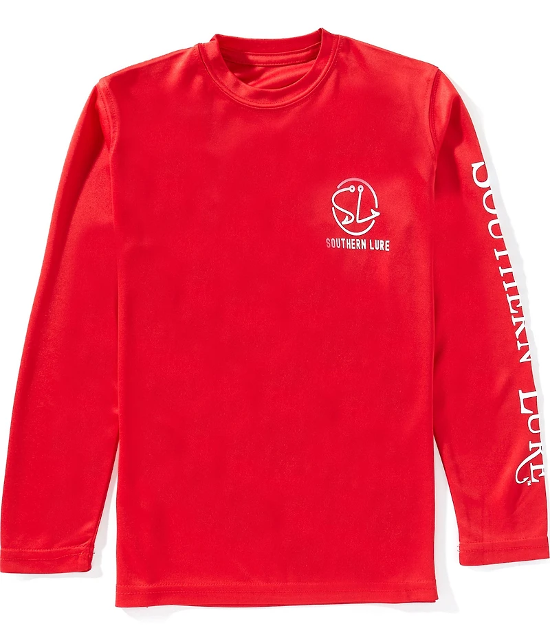 Southern Lure Big Boys Long-Sleeve Trout Box T-Shirt