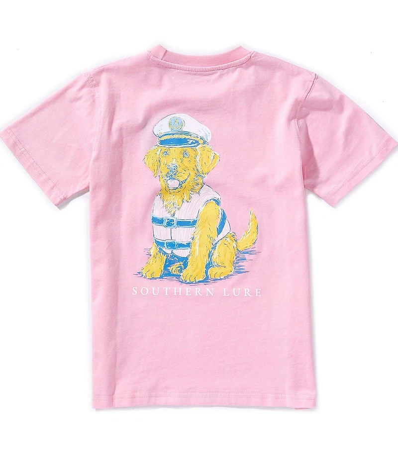 Southern Lure Big Boys Short-Sleeve Dog Graphic T-Shirt