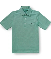 Southern Lure Big Boys Short Sleeve Striped Polo Shirt
