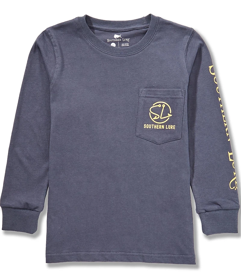 Southern Lure Big Boys Sunset Buck Long-Sleeve T-Shirt