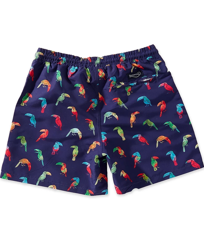 Southern Lure Big Boys Toucan Paint Volley Shorts