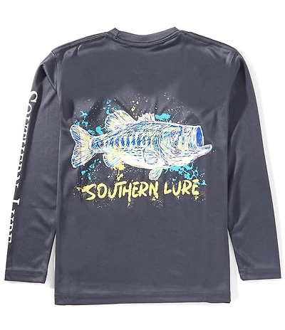 Southern Lure Big Boys UV50 Neon Bass Long-Sleeve Shirt