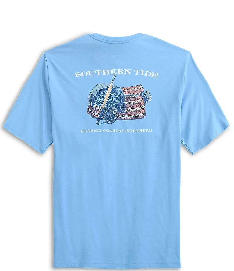 Southern Tide Americana Trout Basket Short Sleeve T-Shirt