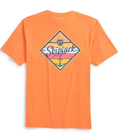 Southern Tide Anchor At Sunset Short Sleeve T-Shirt