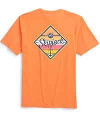 Southern Tide Anchor At Sunset Short Sleeve T-Shirt