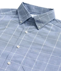 Southern Tide Bay Breeze Plaid Long Sleeve Woven Shirt