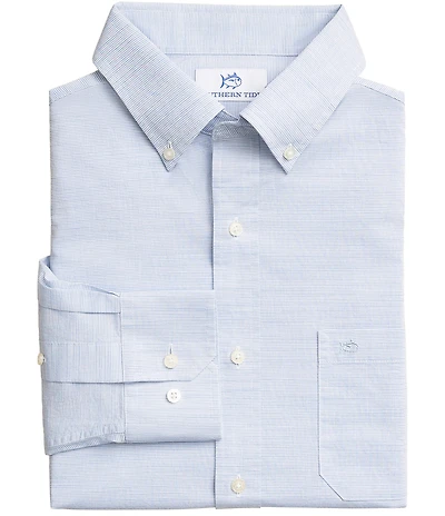 Southern Tide Beachbomber Stripe Long Sleeve Woven Shirt