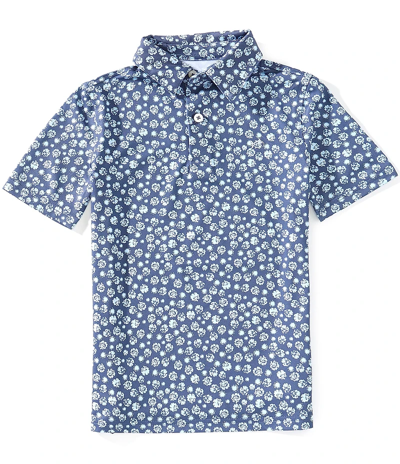 Southern Tide Big Boy Blossom Performance Polo