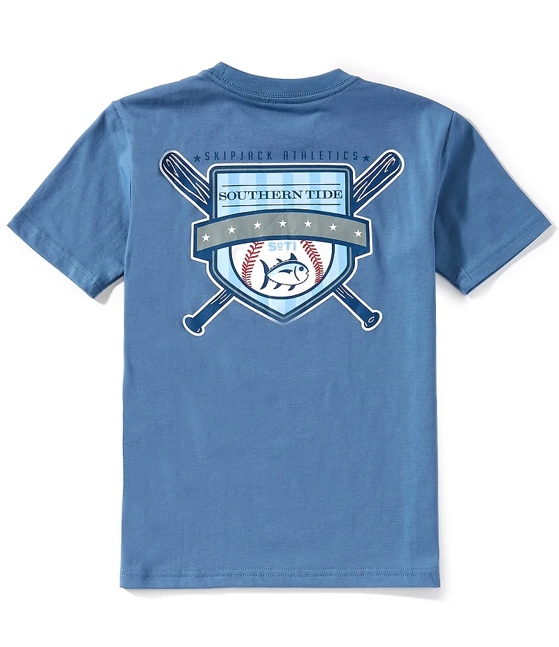 Southern Tide Big Boys Homerun Athletics SS T-Shirt