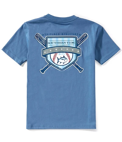 Southern Tide Big Boys Homerun Athletics SS T-Shirt