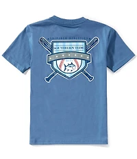 Southern Tide Big Boys Homerun Athletics SS T-Shirt