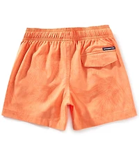 Southern Tide Big Boys Palm Tree Caution Swim Trunks