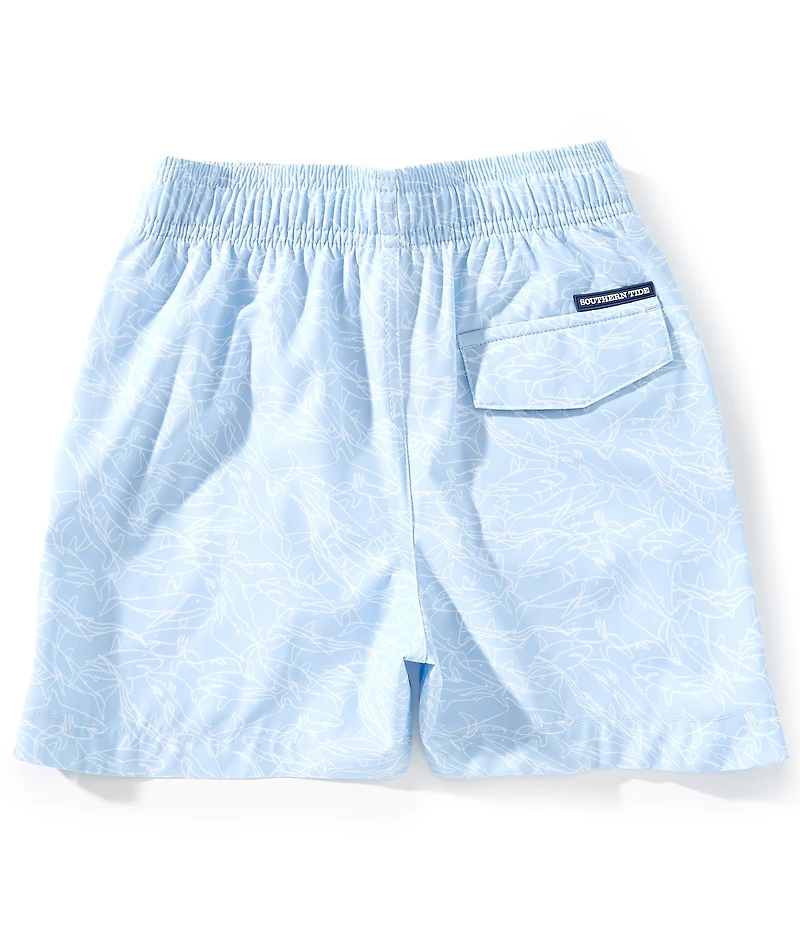 Southern Tide Big Boys Shark Bait Swim Trunks