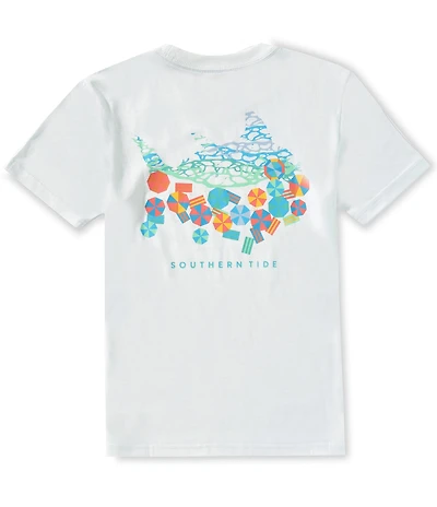 Southern Tide Big Boys Umbrellas T-Shirt