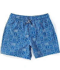 Southern Tide Big Boys Americana Nautical Flags Printed Swim Trunks
