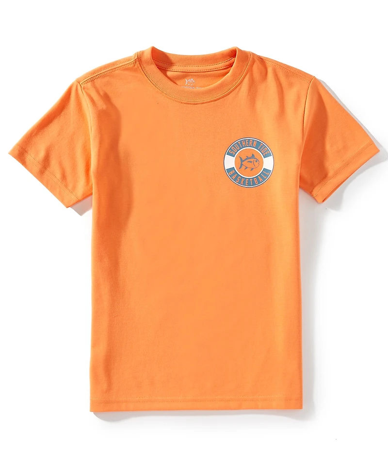 Southern Tide Big Boys Courtside Crew Neck Short Sleeve T-Shirt