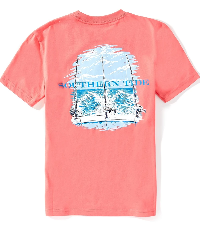 Southern Tide Big Boys Deep Sea Trolling Short Sleeve T-Shirt