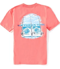 Southern Tide Big Boys Deep Sea Trolling Short Sleeve T-Shirt