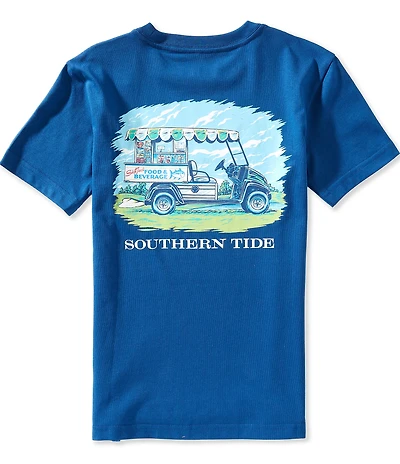 Southern Tide Big Boys Food & Beverage Cart Short-Sleeve T-Shirt