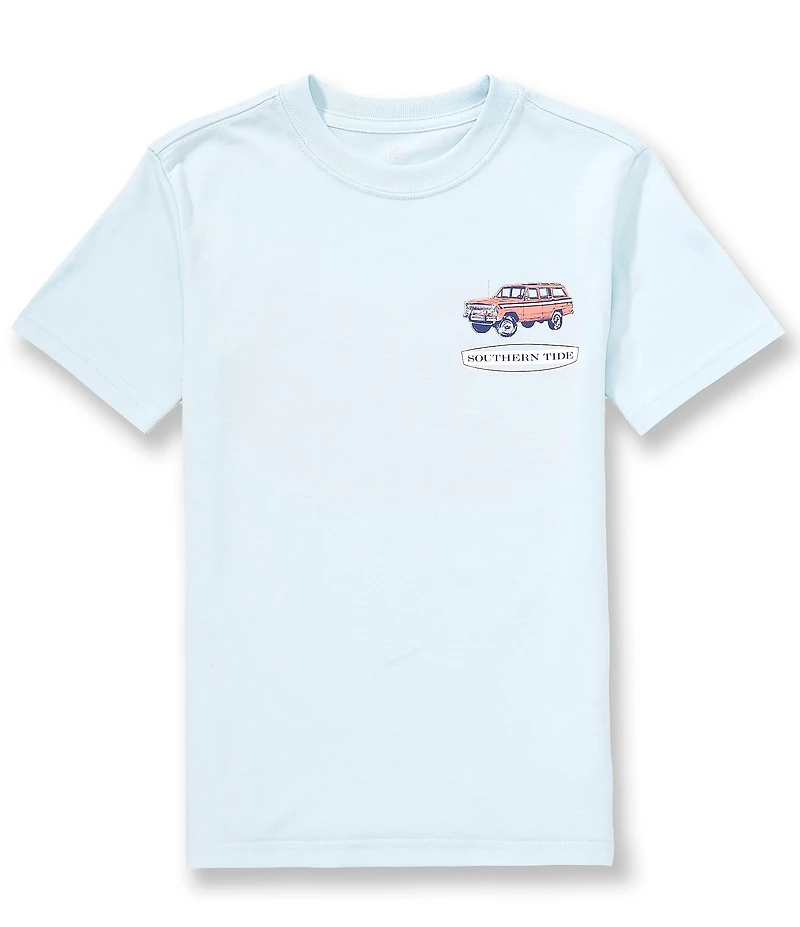 Southern Tide Big Boys Marsh Wagon Short Sleeve T-Shirt