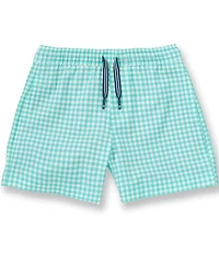 Southern Tide Big Boys Pelican Bay Gingham Maritime Swim Trunks