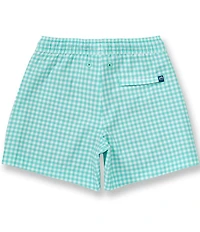 Southern Tide Big Boys Pelican Bay Gingham Maritime Swim Trunks