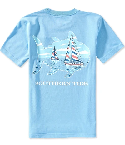 Southern Tide Big Boys Sailboat Skipjack Short-Sleeve T-Shirt