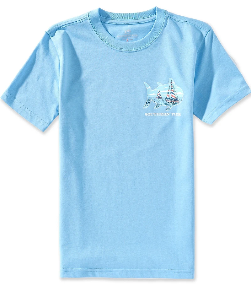 Southern Tide Big Boys Sailboat Skipjack Short-Sleeve T-Shirt