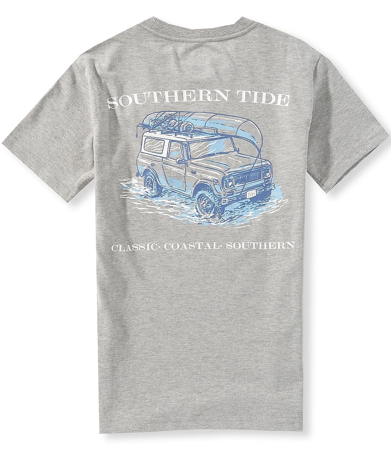 Southern Tide Big Boys Scout Adventure Short Sleeve Graphic T-Shirt