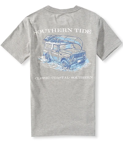 Southern Tide Big Boys Scout Adventure Short Sleeve Graphic T-Shirt