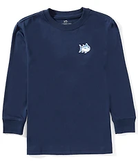 Southern Tide Big Boys Stickers Long Sleeve T-Shirt