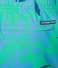 Southern Tide Blossom Bay 6#double; Inseam Swim Trunks
