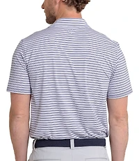 Southern Tide Brrr°-Eeze Breezy Point Stripe Short Sleeve Polo Shirt