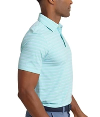Southern Tide Brrr-Eeze Pearl Cove Stripe Short Sleeve Polo Shirt