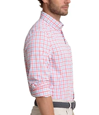 Southern Tide Brrr° Intercoastal Albemarle Gingham Long Sleeve Woven Shirt