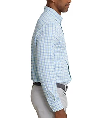 Southern Tide Brrr° Intercoastal Albemarle Gingham Long Sleeve Woven Shirt