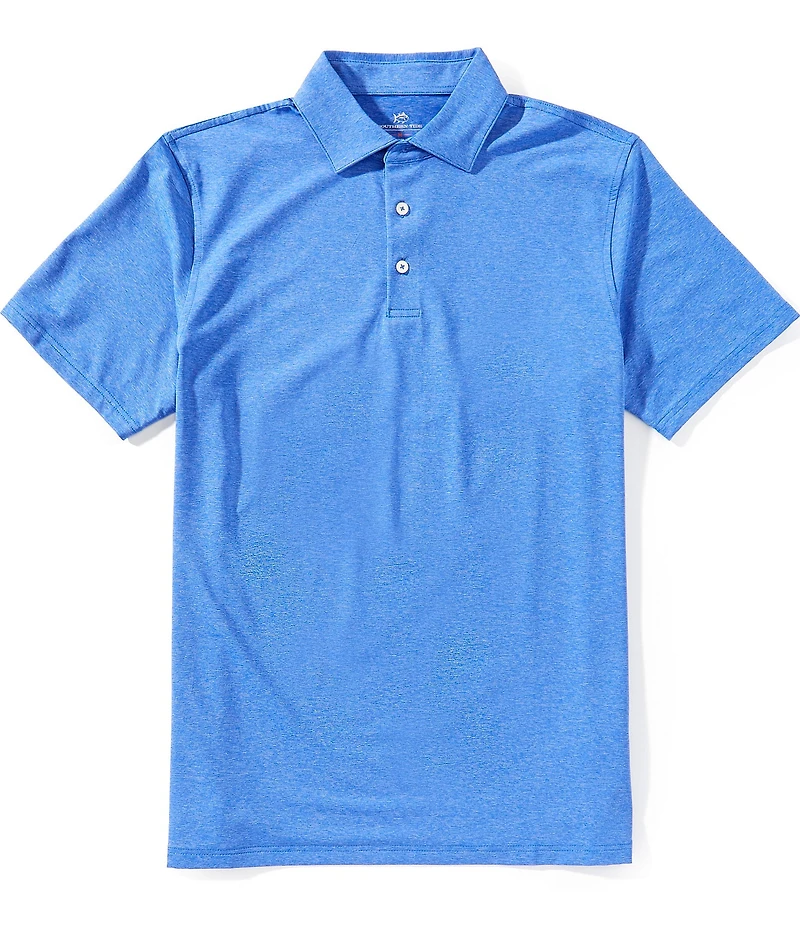 Southern Tide Brrr°®-eeze Heather Performance Stretch Short Sleeve Polo Shirt