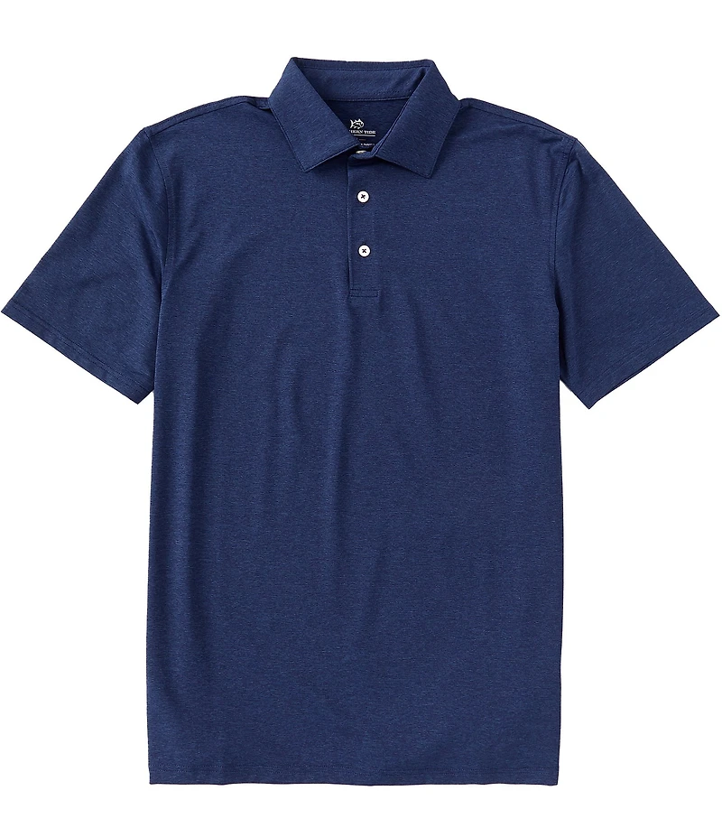Southern Tide Brrr°®-eeze Heather Performance Stretch Short Sleeve Polo Shirt