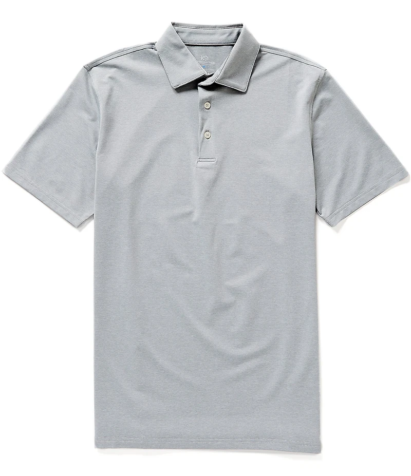 Southern Tide Brrr°®-eeze Heather Performance Stretch Short Sleeve Polo Shirt