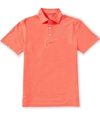 Southern Tide Brrr°®-eeze Heather Performance Stretch Short Sleeve Polo Shirt