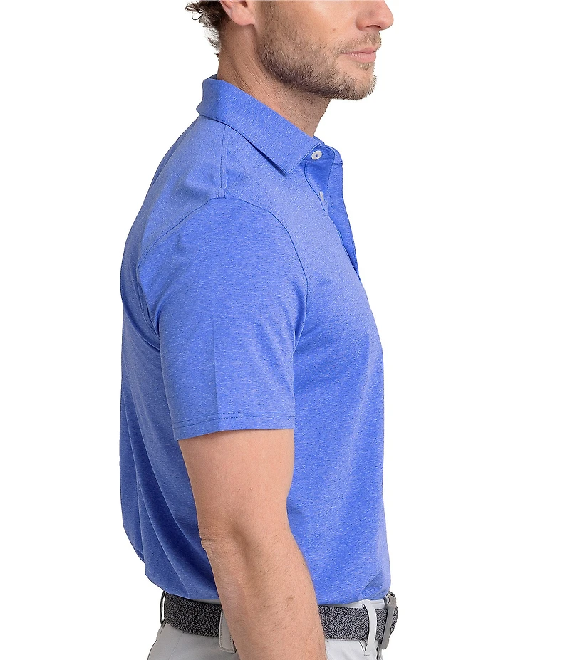 Southern Tide Brrr°®-eeze Heather Performance Stretch Short Sleeve Polo Shirt
