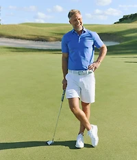 Southern Tide Brrr°®-eeze Heather Performance Stretch Short Sleeve Polo Shirt