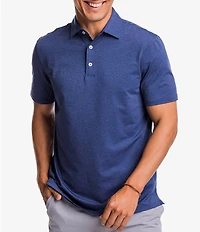 Southern Tide Brrr°®-eeze Heather Performance Stretch Short Sleeve Polo Shirt
