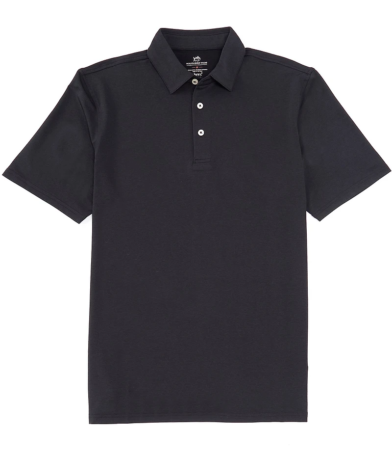 Southern Tide Brrr°®-eeze Heather Performance Stretch Short Sleeve Polo Shirt