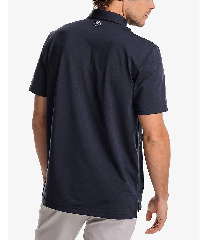 Southern Tide Brrr°®-eeze Heather Performance Stretch Short Sleeve Polo Shirt