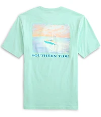 Southern Tide Center Console Short Sleeve T-Shirt