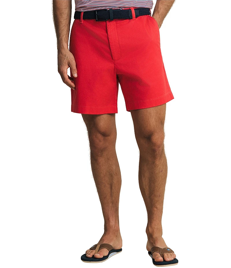 Southern Tide Channel Marker 7#double; Inseam Stretch Chino Shorts