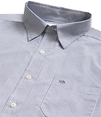 Southern Tide Charleston Nautical Stripe Long Sleeve Woven Shirt