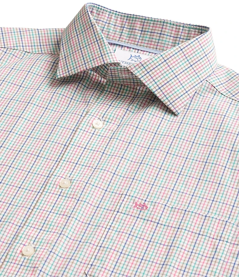 Southern Tide Charleston Plaid Long Sleeve Woven Shirt