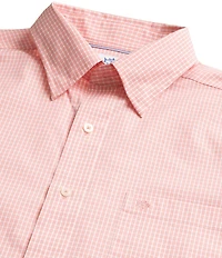 Southern Tide Charleston Tidal Pool Gingham Long Sleeve Woven Shirt
